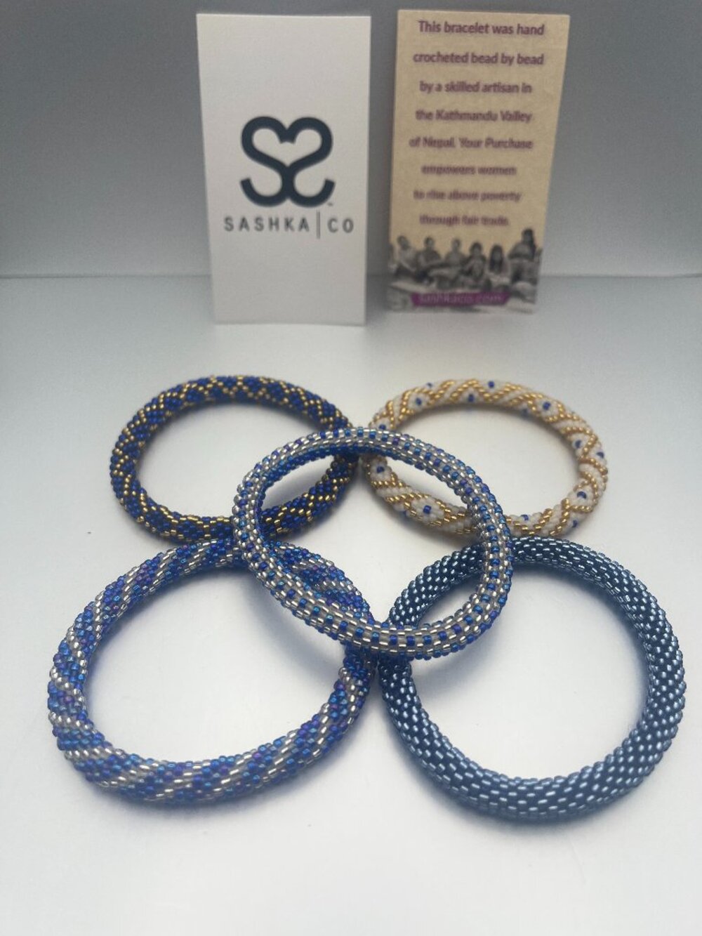 the Sashka Co. bracelets